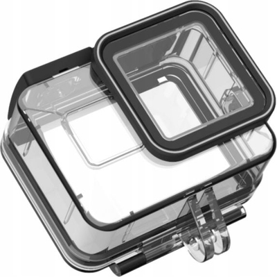 Strehë nënujore Telesin 40m për GoPro Hero 8 Black, plastike, transparente