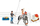 Set loje Schleich Horse Club Mia's Vaulting, figura kalërimi, shumëngjyrësh