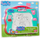 Tabelë vizatimi magnetike Peppa Pig Travel, me laps dhe 3 vula, 23.5 x 18 cm, mente rozë