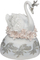 Figurë dekorative Fééric White Swan, 14.8 x 10 cm, e bardhë