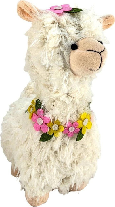 Dekor pranveror Saska Garden Lama, 28 cm, shumëngjyrësh