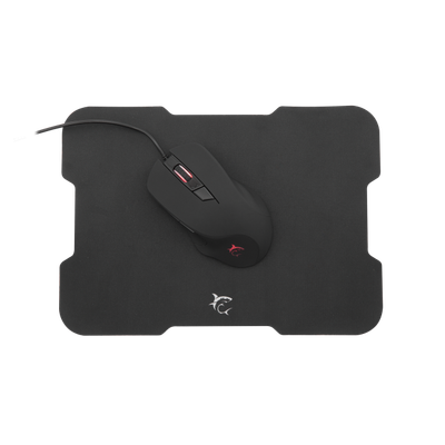 Maus Gaming Maus, Mauspad, White Shark, GMP-1901, Blackfoot, 3200DPI
