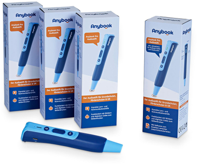 Едукативен сет Anybook Audio Pen Pro Class Set, аудио интерактивно пенкало, за употреба во училница