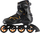 Rola inline Nils Extreme NA9022, rrota 80mm, kushineta ABEC9, portokalli e zezë