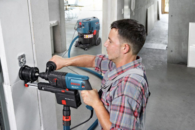 Fshesë elektrike Bosch GAS 35 M AFC, 1200 W, 23 l, e kaltër/hirtë