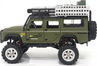 Makinë me telekomandë për në terren Amewi Scale Crawler D90X28, 1:28, g jeshile