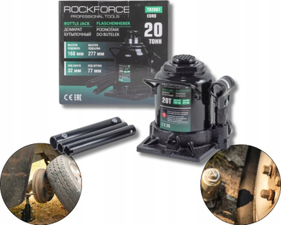 Fole kolone Rockforce RF T92007, 20 ton, dy shkallëshe, e ulët