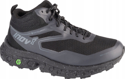 Atlete trail Inov-8 RocFly G 390 GTX M, të papërshkueshme nga uji, për burra, ngjyrë e zezë