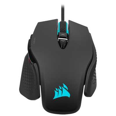 Maus gaming Corsair M65 RGB Ultra, optik, me kabllo, i zi