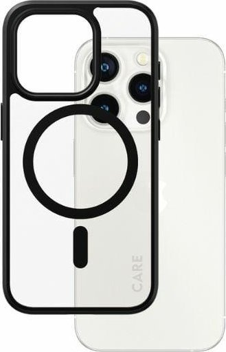 Kapak telefoni Urban Combat Case për Apple iPhone 15 Pro, MagSafe, kundër goditjeve, transparent