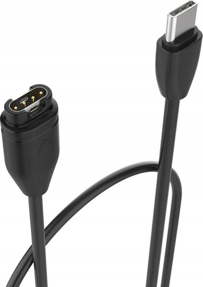 Kabllo karikimi FIXED USB C për Garmin, 1m, e zezë