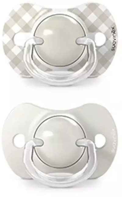 Biberon Suavinex SX Pro Wild and Free, 0‑6 mujsh, silikon, bezhë, 2 copë