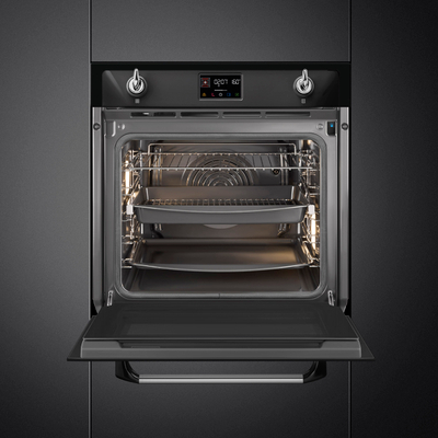 Furrë SMEG Victoria SOP6902S2PN, 60cm, 3000 W, e zezë