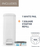 Koshi për pelena Diaper Genie Select Odor Lock, çelik inoksi, kapacitet i madh, jeshil