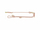 Set qafore dhe zinxhir Trixie Soft Rope, i rregullueshëm, 200x1.3cm, rozë