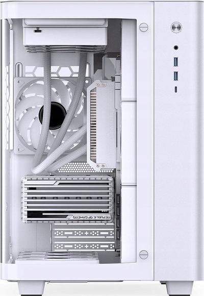 Куќиште за компјутер Jonsbo Jonsbo TK-3 - ATX-Gehuse, wei, Full Tower