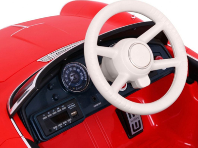 Makine elektrike BMW 507 Retro, për kalamaj 3+, me telekomandë, e kuqe
