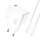 Karikues muri Dudao A28CEU, 45W GaN, USB‑C, i bardhë