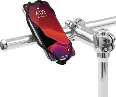 Mbajtëse telefoni për biçikletë BONE Bike Tie 4, 4.7-7.2", e zezë