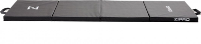 Shtresë e palosshme fitnesi Zipro, 180×60×4cm, e zezë