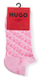 Set çorape për femra Hugo Boss, 3 palë, rozë/të bardha