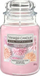 Qiri Yankee Candle Home Inspiration Sugared Blossom, kavanoz xhami, 538g, rozë