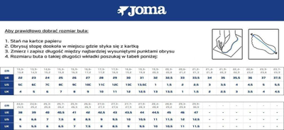 Këpucë futbolli Joma Aguila Top 2101 ATOPW2101FG, nr 41, të zeza