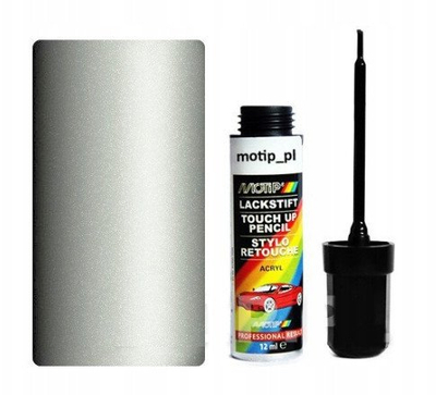 Ngjyrë riparuese për makina MOTIP Vehicle Combination Paint, 12ml, argjend
