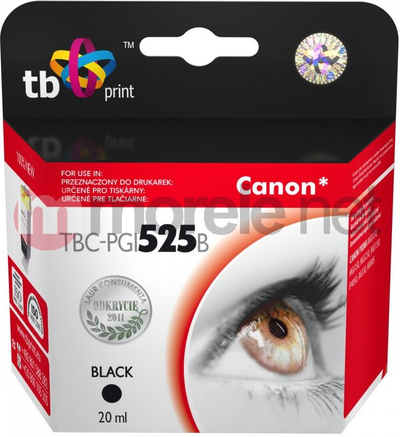 Ngjyrë printimi TB TBC-PGI525B / PGI-525B, e zezë