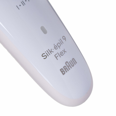Depilator elektrik Braun Silk épil 9 Flex 9 481, kokë fleksibël 3D, për lëkurë të thatë dhe të lagësht, i bardhë