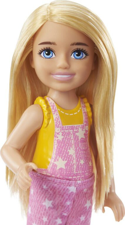 Set lodër Barbie It Takes Two Camping, kukull Chelsea 15cm, aksesorë kampingu, shumëngjyrëshe
