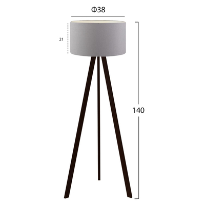 Llambë dyshemeje tripod (HM7578.06)