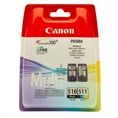 Ngjyrë printeri Canon PG-510/CL-511 PVP, 220 faqe, shumëngjyrëshe