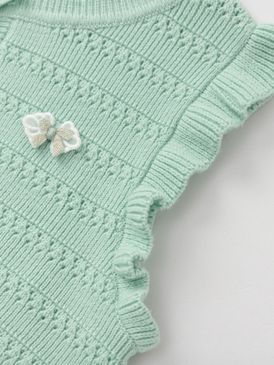 Fustan Mint Meadow Bloom