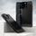 Mbrojtëse telefoni Hurtel Carbon Case për iPhone 13 Pro Max, gomë TPU e butë, pamje karboni, ngjyrë e zezë