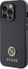 Mbulesë telefoni Guess GUHCP13XPS4DGPK për iPhone 13 Pro Max, hardcase, me gurë, e zezë
