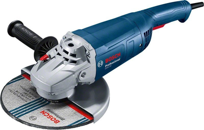 Brushe këndi Bosch Professional GWS 20-230 P, 230 mm, 2000 W, blu