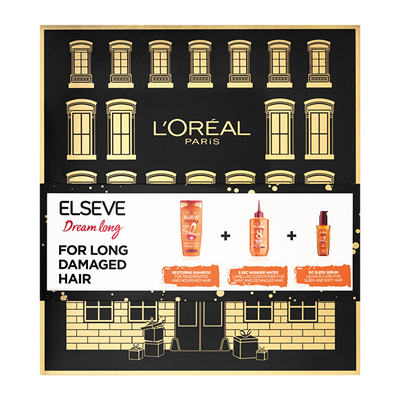 Set për flokë L´Oréal Paris Dream Long, Shampo për flokë 400 ml + Balsam për flokë 200 ml + Serum për flokë të gjatë 200 ml