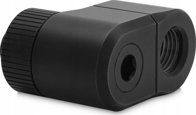 Përshtatës ftohje me ujë EK Water Blocks EK-Quantum Torque Double Rotary, offset 21mm, i zi