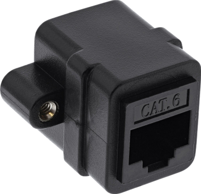 Adapter rrjeti InLine, bashkues UTP 2x RJ45 femër, për instalim