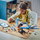 Set LEGO Marvel Guardians of the Galaxy The Milano 76286, anije kozmike për ndërtim, 12+, blu portokalli