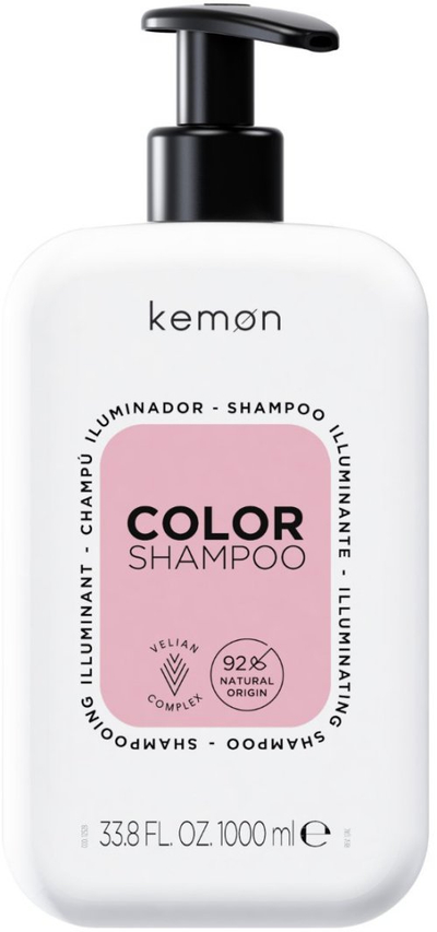 Shampo flokësh Kemon Color, për flokë të lyer, 1000 ml, e bardhë