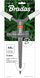 Sprinkler kopshti White Line WL-6106, 2 krahë rrotullues, me kunj, gri