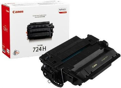 Toner printeri Canon CRG-724H, origjinal, 12500 faqe, i zi