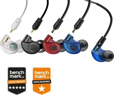 Kufje në vesh Mee Audio 6 PRO 2nd Gen, profesionale, izolim zhurme, transparente