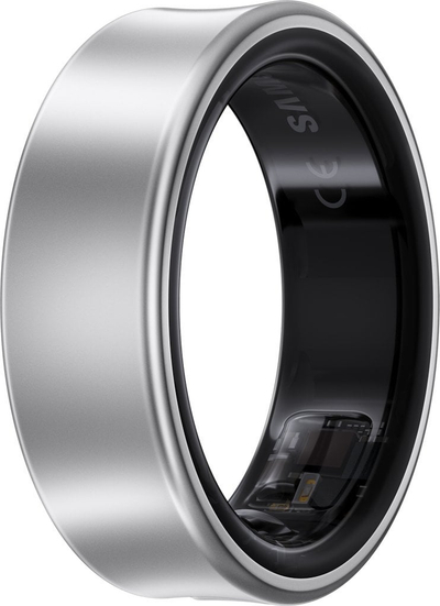 Unazë e zgjuar Samsung Galaxy Ring, titan argjendi, nr. 6, bateri 6 ditë