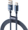 Kabllo USB Voltage PureCrystal, USB A në USB C, 66W, 1m, blu