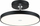 Lampë tavani Paulmann Hildor LED, 40cm, 3-step dimming, e zezë matt
