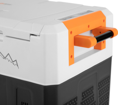 Frigorifer dhe ngrohës portativ Peme Ice-on Picnic, 45L, i zi