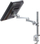 Krah monitori ROLINE LCD Arm Support Pole 4G, për në tavolinë, VESA 75x75 100x100, ngjyrë argjendtë